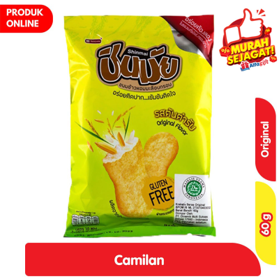 Promo Shinmai Camilan Crackers Original 60 g Alfamart