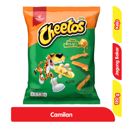 Promo Cheetos Makanan Ringan Rasa Jagung Bakar Keju 120 g Alfamart