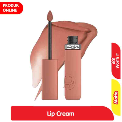 Promo L'Oreal Paris Infallible Lip Cream Matte Resistance 601 Worth It Alfamart
