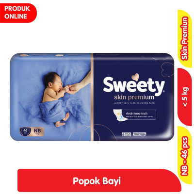 Promo Sweety Skin Premium Popok Perekat Bayi NB 46 pcs Alfamart
