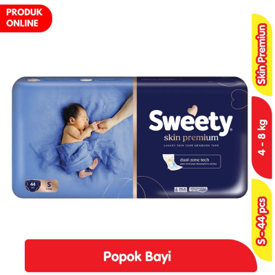 Promo Sweety Skin Premium Popok Perekat Bayi S 44 pcs Alfamart