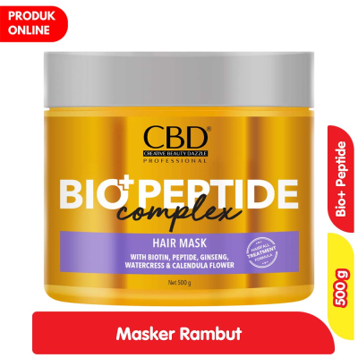 Promo CBD Bio+ Peptide Complex Masker Rambut Rontok 500 g Alfamart