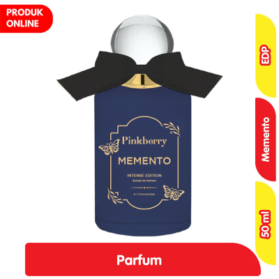 Promo Pinkberry Intense Edition Extrait De Parfum Unisex Memento 50 ml Alfamart