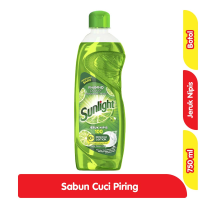 Promo Harga Sunlight Pencuci Piring Jeruk Nipis 100 750 ml - Alfamart