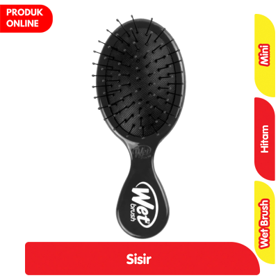 Promo The Wet Brush Sisir Mini Hitam Alfamart