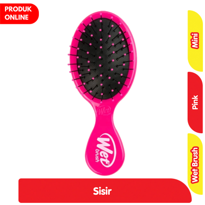 Promo The Wet Brush Sisir Mini Pink Alfamart