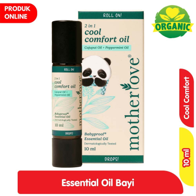 Promo Motherlove Cool Comfort 2 in 1 Minyak Aromaterapi Bayi Organik 10 ml Alfamart