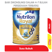 Promo Harga Nutrilon Royal 3 Susu Pertumbuhan Madu 800 gr - Alfamart