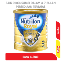 Promo Harga Nutrilon Royal 3 Susu Pertumbuhan Vanila 800 gr - Alfamart