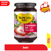 Promo Harga TROPICANA SLIM Selai Strawberry 375 gr - Alfamart
