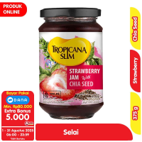 Promo Harga TROPICANA SLIM Selai Strawberry 375 gr - Alfamart