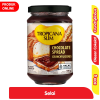 Promo Harga Tropicana Slim Selai Chocolate 300 gr - Alfamart