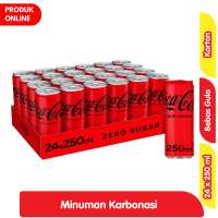 Promo Harga Coca Cola Minuman Soda Zero 250 ml - Alfamart