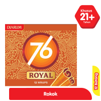 Roko 76 Rasa Rendang Djarum 76 Royal Rokok 12 Batang