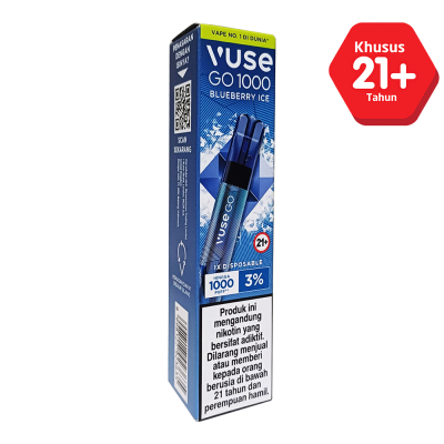 Vuse Go 1000 Blueberry Ice Vuse Go Reload 1000 Pod Kit