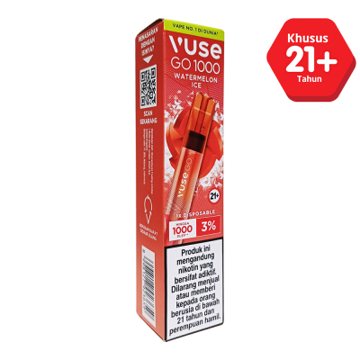 watermelon ice vuse go Buy Online Vuse Go - Watermelon Ice - 20mg/ml 600 Puffs - AED 45 main image 0