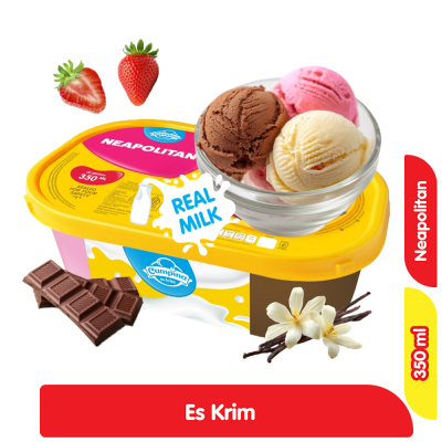 Promo Campina Es Krim Neapolitan 350 ml Alfamart