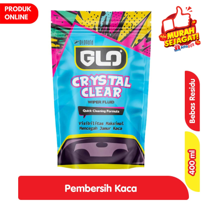 Promo Otogard Glo Crystal Clear Cairan Pembersih Kaca Mobil 400 ml Alfamart