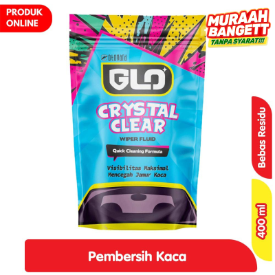 Promo Otogard Glo Crystal Clear Cairan Pembersih Kaca Mobil 400 ml Alfamart