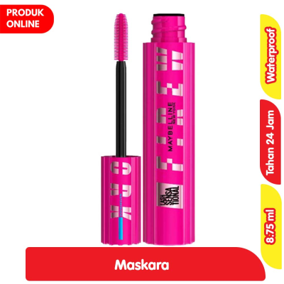 Promo Maybelline Lash Sensational Firework Maskara Waterproof 8.75 ml Alfamart