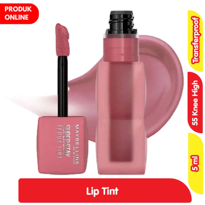 Promo Maybelline Superstay Teddy Lip Tint 55 Knee High 5 ml Alfamart
