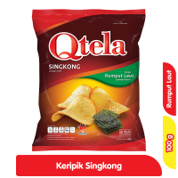 Promo Harga Qtela Keripik Singkong Rumput Laut 100 gr - Alfamart
