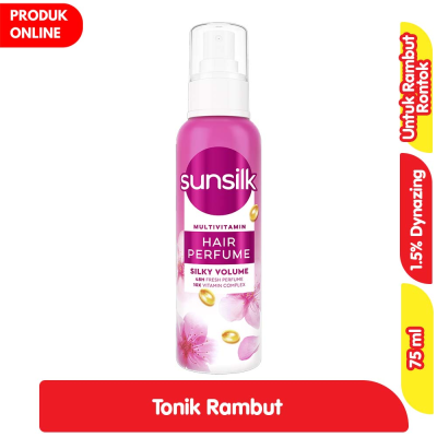 Promo Sunsilk Vitamin & Parfum Rambut Silky Volume 100 ml Alfamart