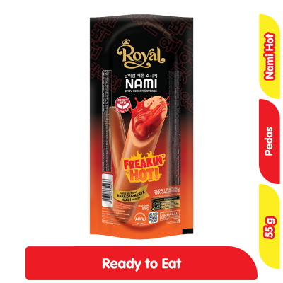 Belfoods Royal Ready to Go Sosis Ayam Nami Pedas 55 g