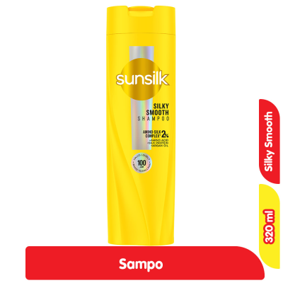 Promo Sunsilk Sampo Silky Smooth Botol 320 ml Alfamart