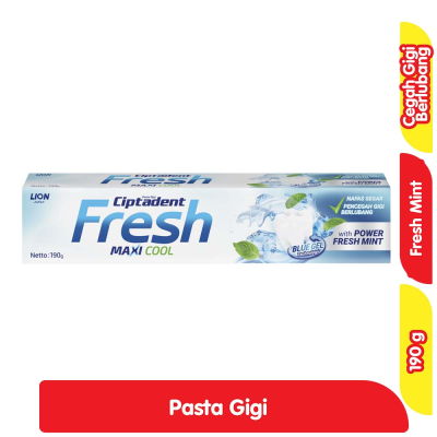 Promo Ciptadent Fresh Maxi Cool Pasta Gigi Mint 190 g Alfamart