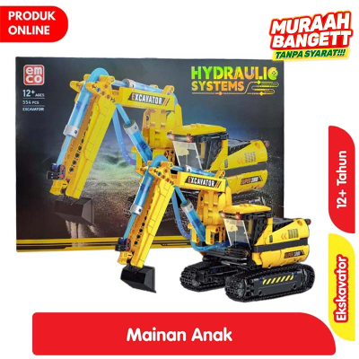 Promo Emco Hydraulic Systems Mainan Anak Ekskavator Alfamart
