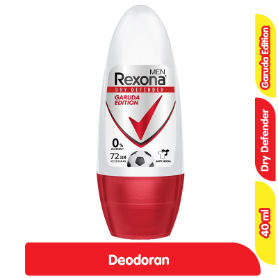 Promo Rexona Men Garuda Edition Deodoran Roll On Dry Defender 40 ml Alfamart