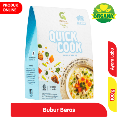 Promo Gasol Bubur Beras Ayam Labu 100 g Alfamart