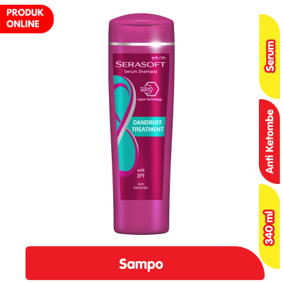 Promo Serasoft Serum Sampo Anti Ketombe Botol 340 ml Alfamart