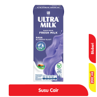 Harga Ultra Milk Susu UHT Full Cream 200 ml di Alfamart