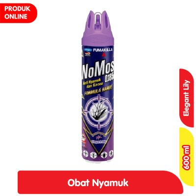 Promo NoMos Obat Nyamuk Aerosol Elegant Lily 600 ml Alfamart