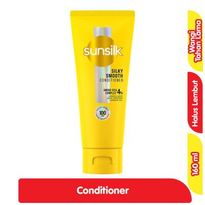 Promo Sunsilk Kondisioner Rambut Silky Smooth 160 ml Alfamart