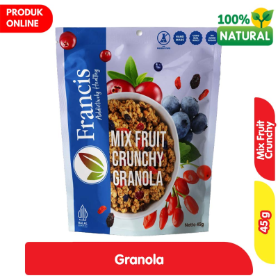 Promo Francis Granola Mix Fruit Crunchy 45 g Alfamart