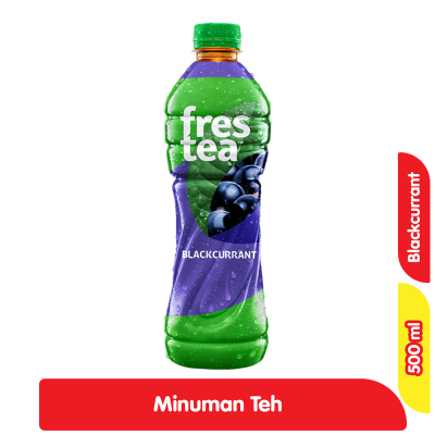 Promo Frestea Minuman Teh Rasa Blackcurrant Botol 500 ml Alfamart
