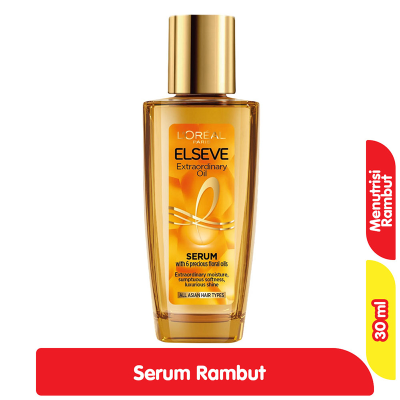 Promo L'Oreal Paris Elseve Extraordinary Oil Serum Rambut Gold 30 ml Alfamart