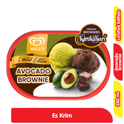 Promo Wall's Es Krim Avocado Brownie 350 ml Alfamart
