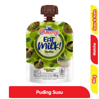 Cimory Eat Milk Puding Susu Rasa Matcha 80 g