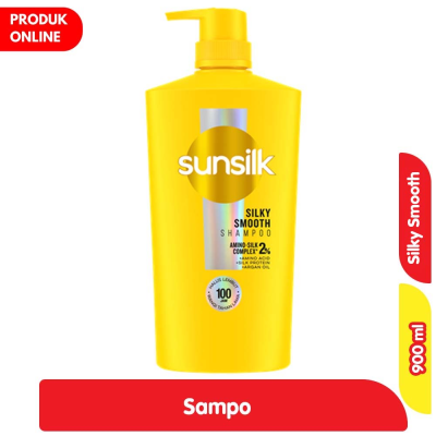 Promo Sunsilk Sampo Silky Smooth Botol 900 ml Alfamart