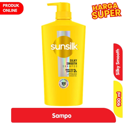 Promo Sunsilk Sampo Silky Smooth Botol 900 ml Alfamart