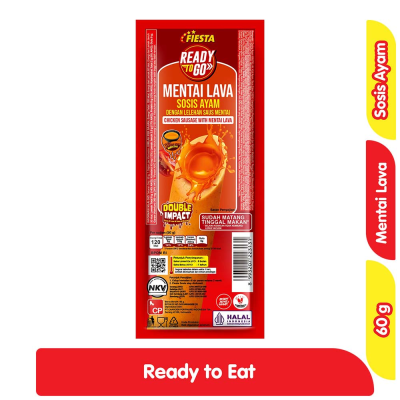 Promo Fiesta Ready to Go Sosis Ayam Mentai Lava 60 g Alfamart