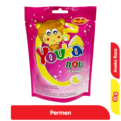 Promo Youka Permen Jeli Roll Aneka Rasa 32 g Alfamart