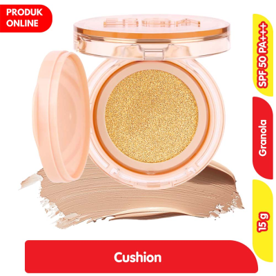 Promo Esqa Flawless Serum Cushion Satin SPF 50 Granola 15 g Alfamart