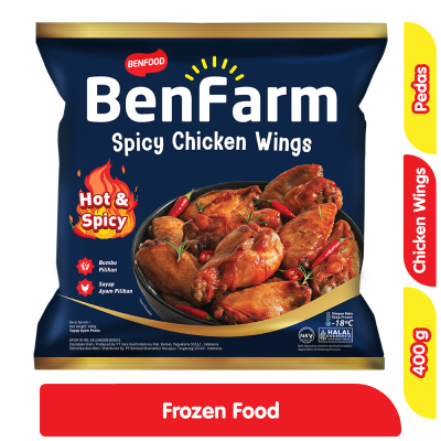 Promo BenFarm Spicy Wings Ayam 400 g Alfamart