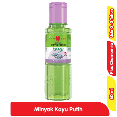 Promo Cap Lang Minyak Kayu Putih Bayi Plus Lavender 60 ml Alfamart