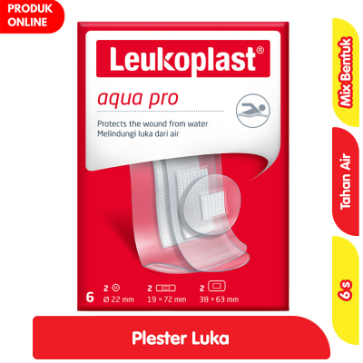 Leukoplast Aqua Pro Plester Luka 6 s